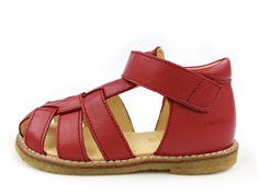 Angulus red buckle sandal